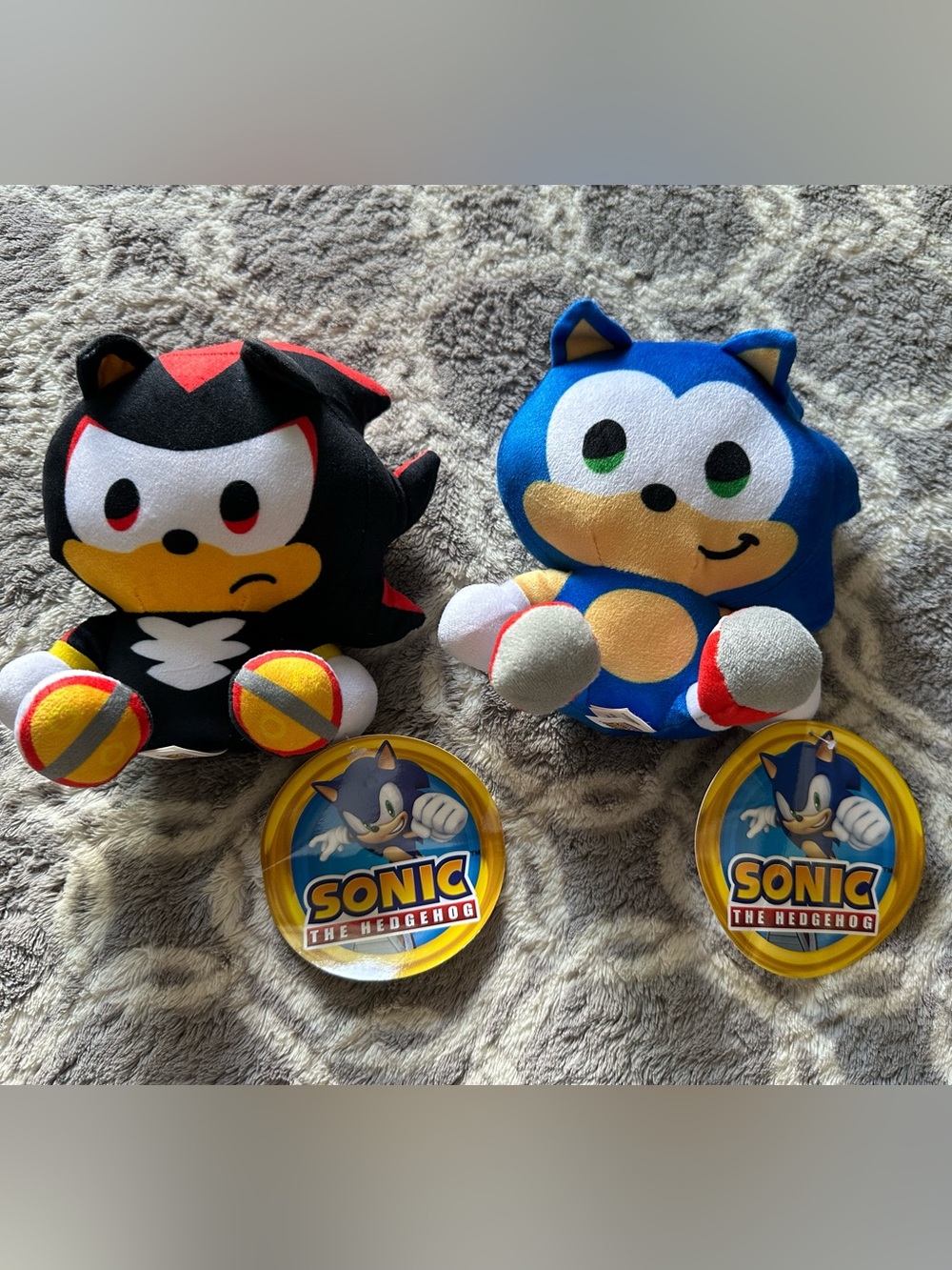 Plush Toy - Blue and Black Sonic The Hedgehog NWT